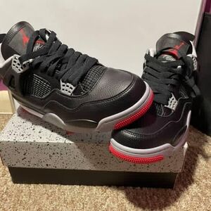 Jordan Black and Red Athletic Shoes